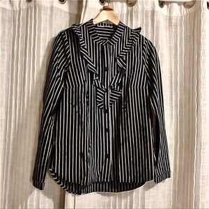 BCBG 100% cotton blouse